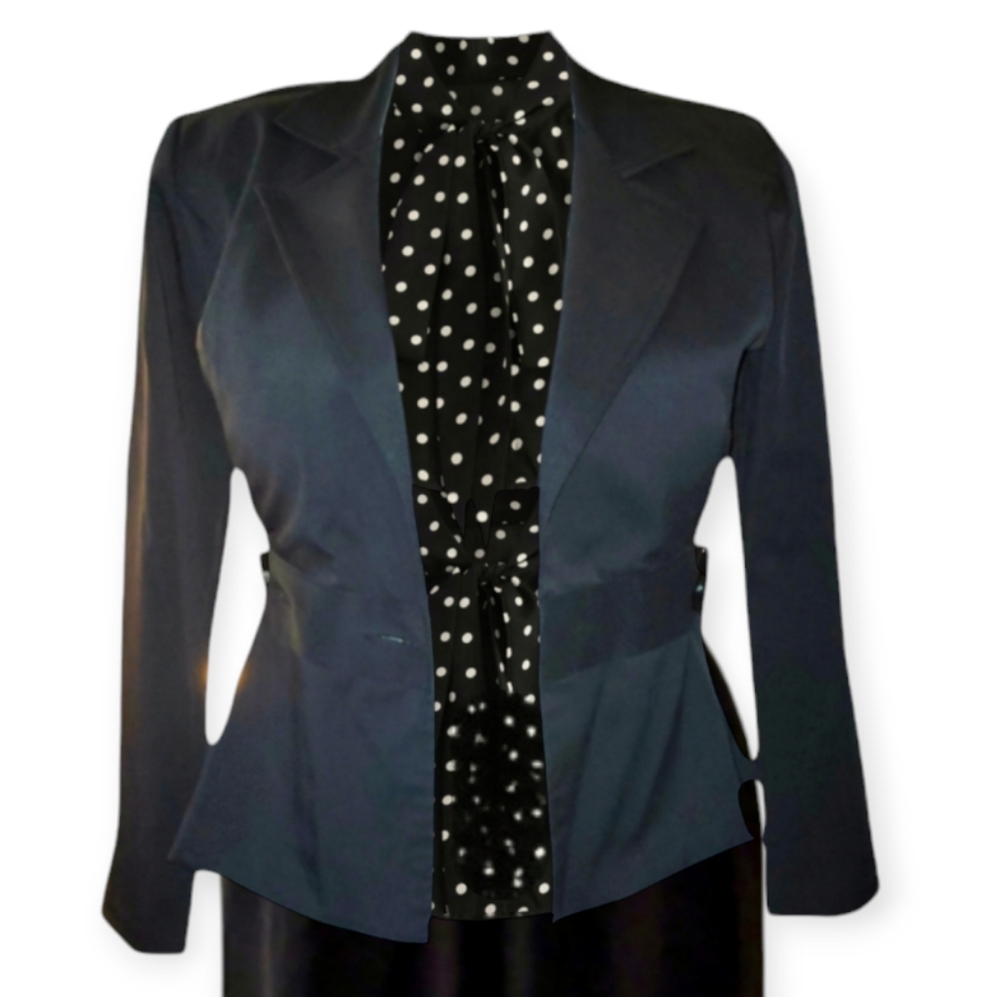 Black Suit Jacket Blazer